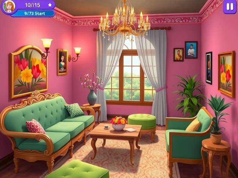 Homescapes Design Delight Puzzle Gameplay